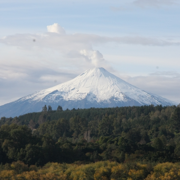 Wulkan Villarica w Chile